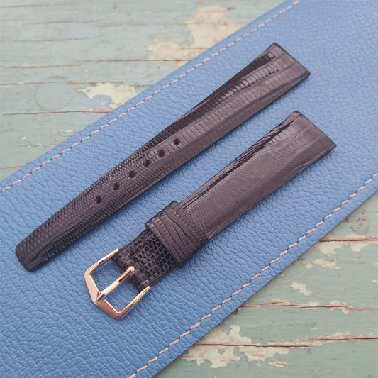 18mm JB Champion Lizagator Lizard nos 1960s Vintage Watch Strap