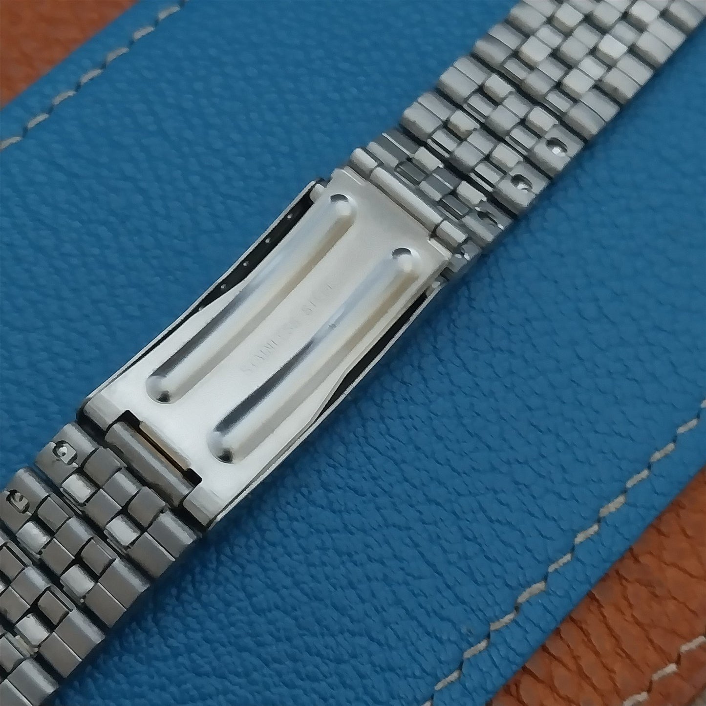 16mm 18mm 19mm 20mm Gold-Tone & Stainless Steel Jubilee Vintage Watch Band