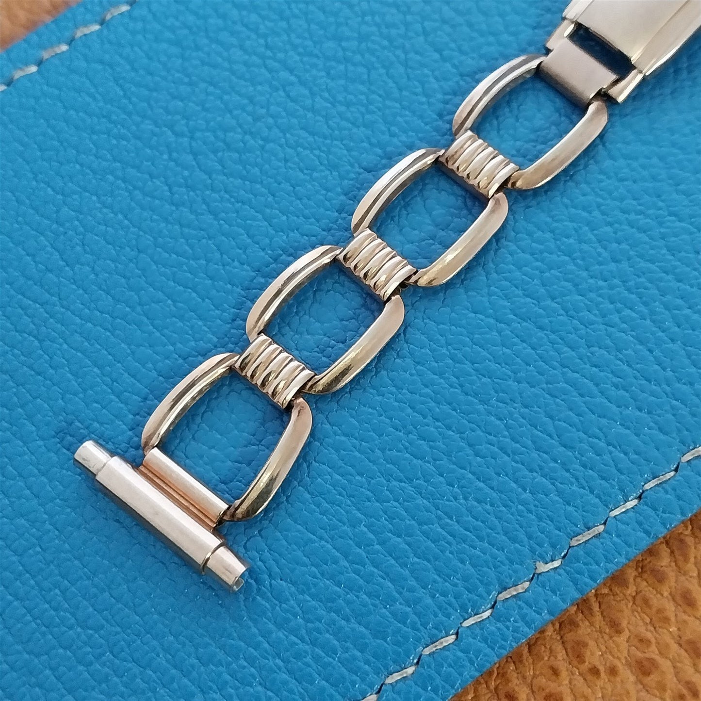 Art Deco Rose Gold-Filled Hadley Elgin 1940s Vintage Watch Band