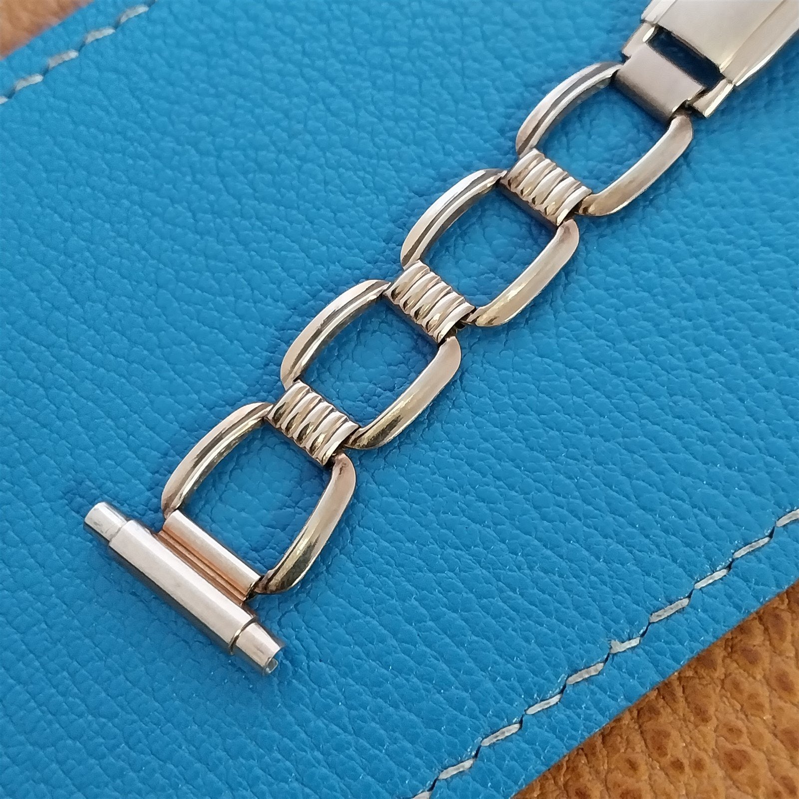 Art Deco Rose Gold-Filled Hadley Elgin 1940s Vintage Watch Band