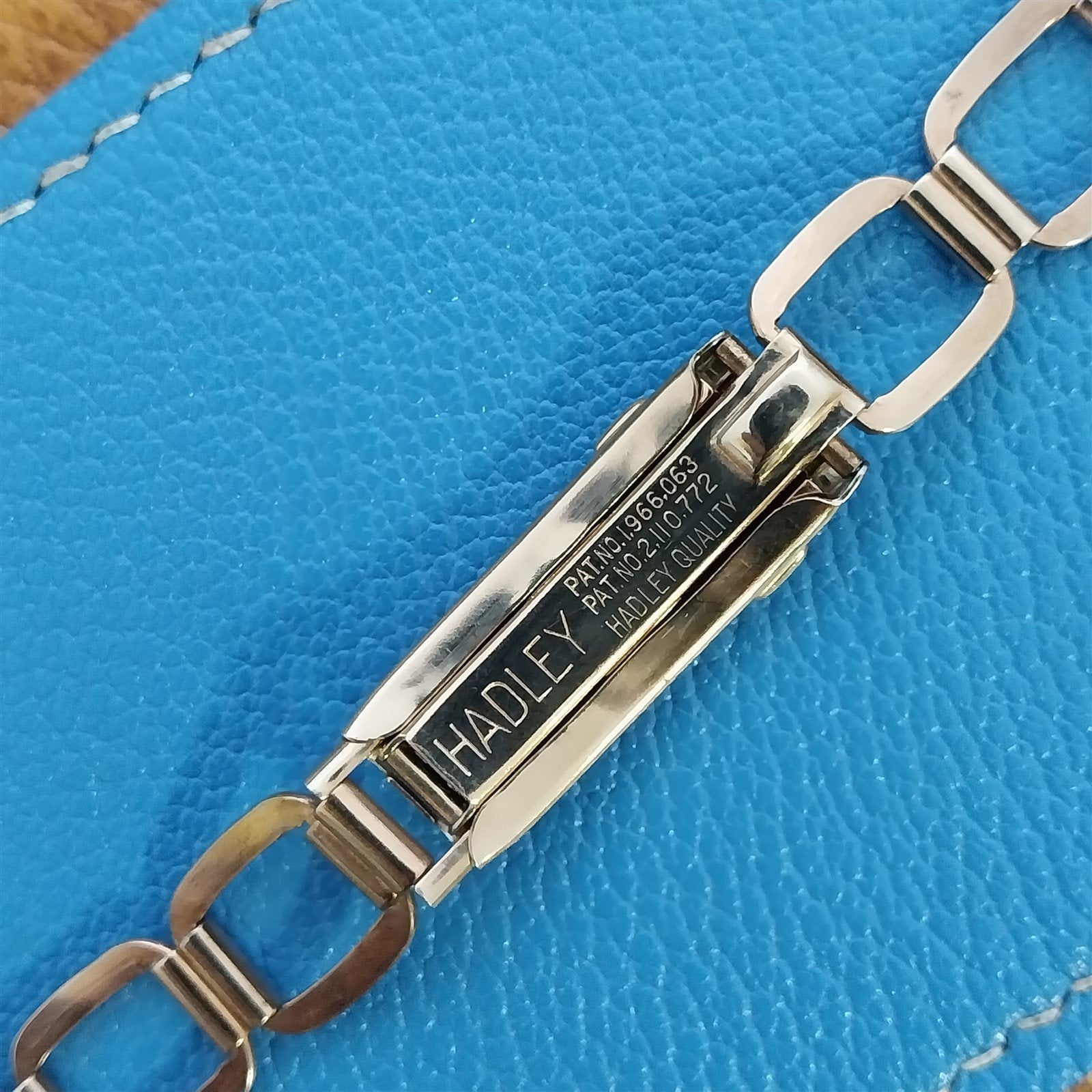 Art Deco Rose Gold-Filled Hadley Elgin 1940s Vintage Watch Band