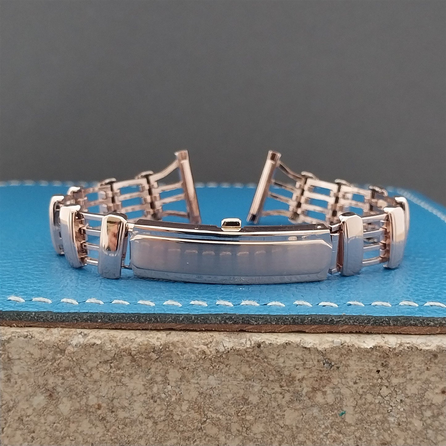 1940s 12k Rose Gold-Filled 5/8" Kestenmade Majestic nos Vintage Watch Band