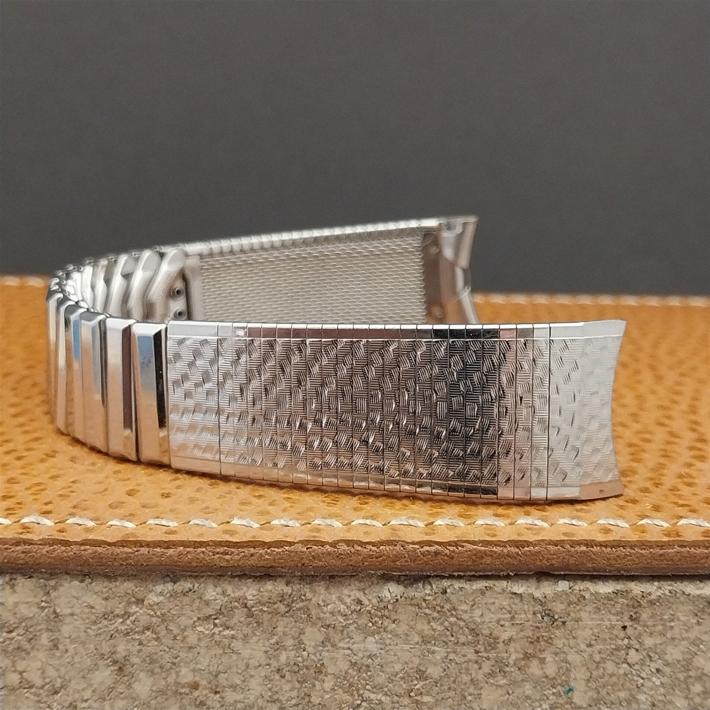 Vintage 17.2mm Stainless Steel Kreisler Classic Unused 1960s Watch Band