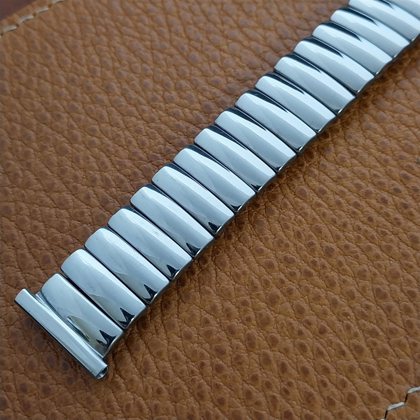 1950s Eton USA Stainless Steel Expansion nos Vintage Watch Band 16mm-19mm