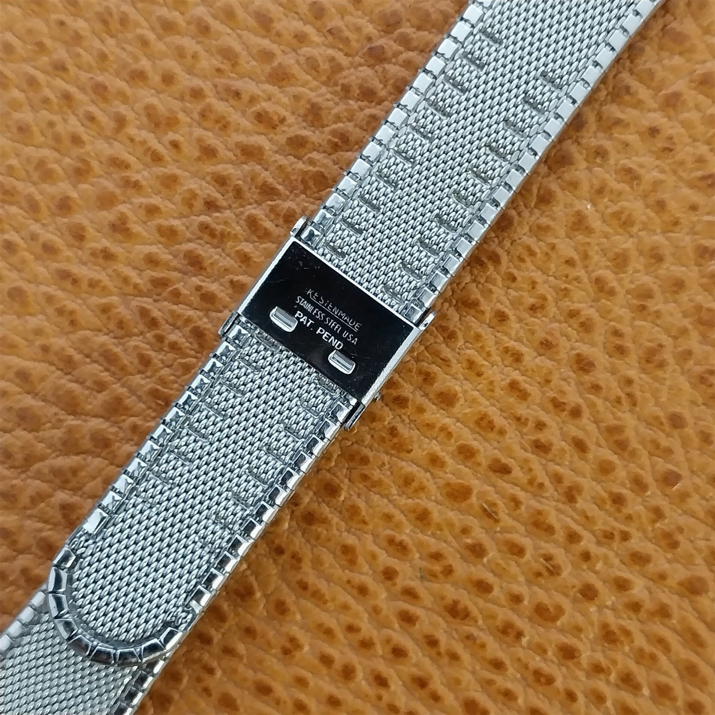 1960s Vintage Watch Band Kestenmade 19mm 18mm 17.2mmm Unused Stainless Steel