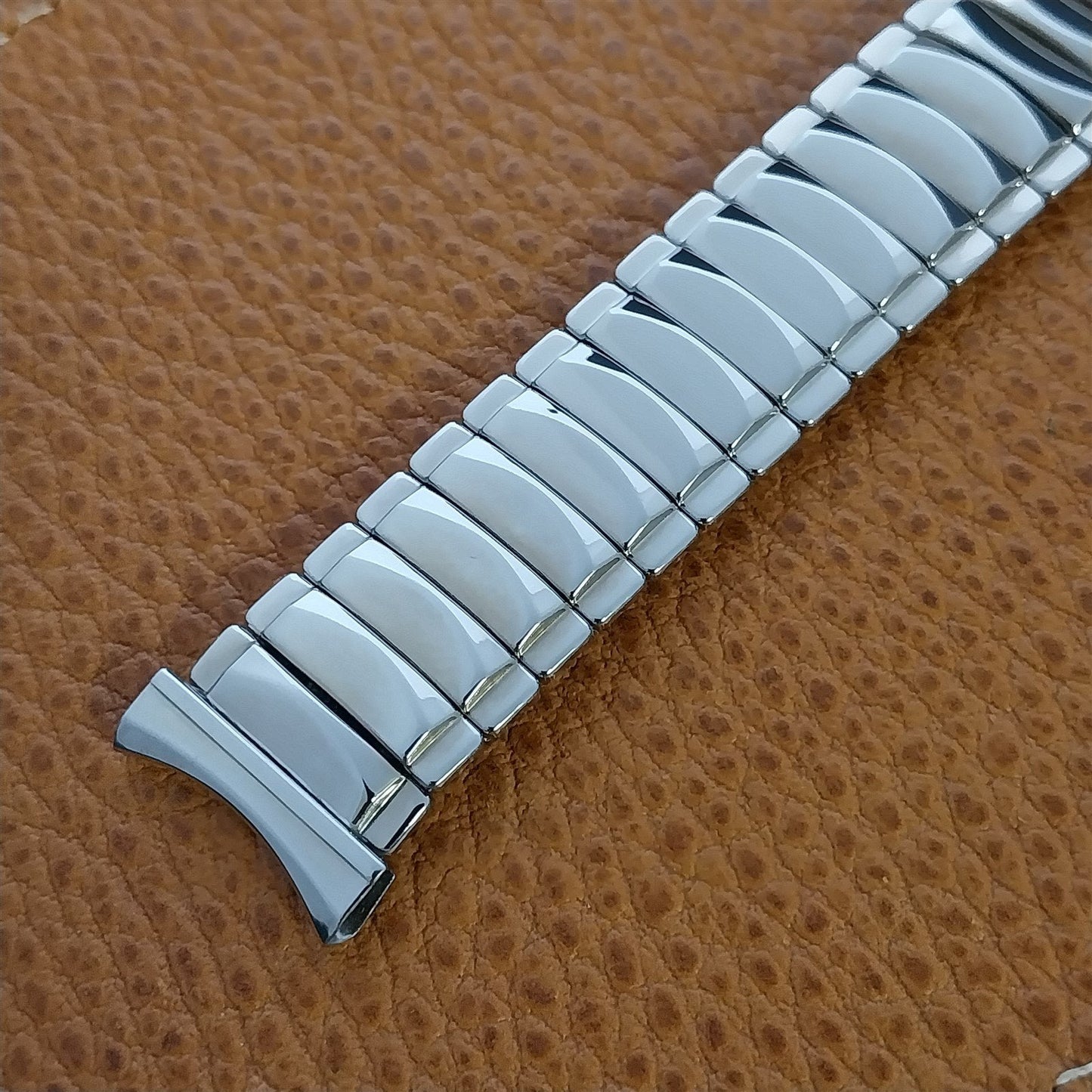 Stainless Steel Expansion JB Champion Short 1950s Vintage Watch Band 18mm 19mm