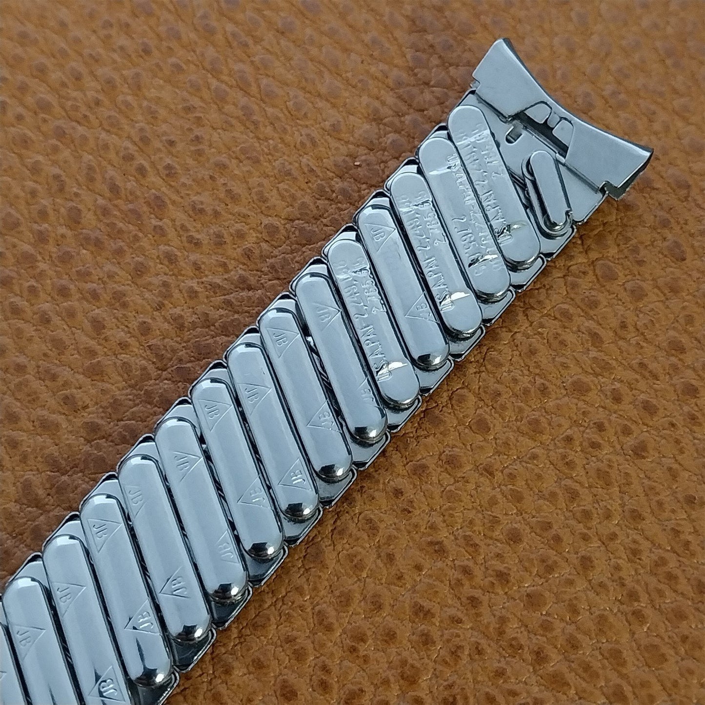 Stainless Steel Expansion JB Champion Short 1950s Vintage Watch Band 18mm 19mm