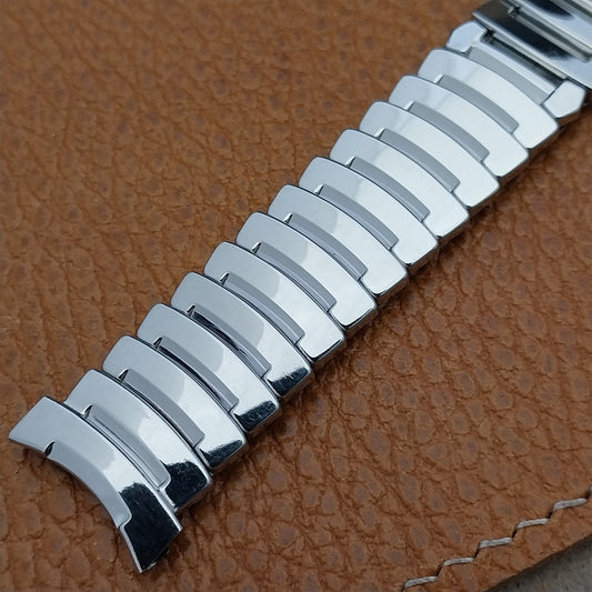 19mm 18mm JB Champion Short Stainless Steel Unused nos 1950s Vintage Watch Band