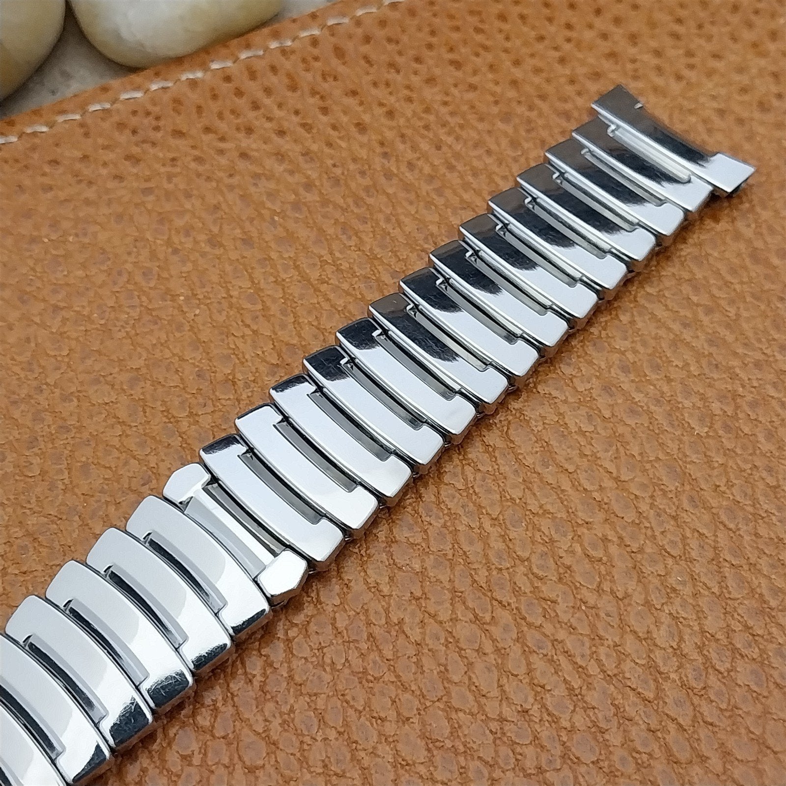 19mm 18mm JB Champion Short Stainless Steel Unused nos 1950s Vintage Watch Band