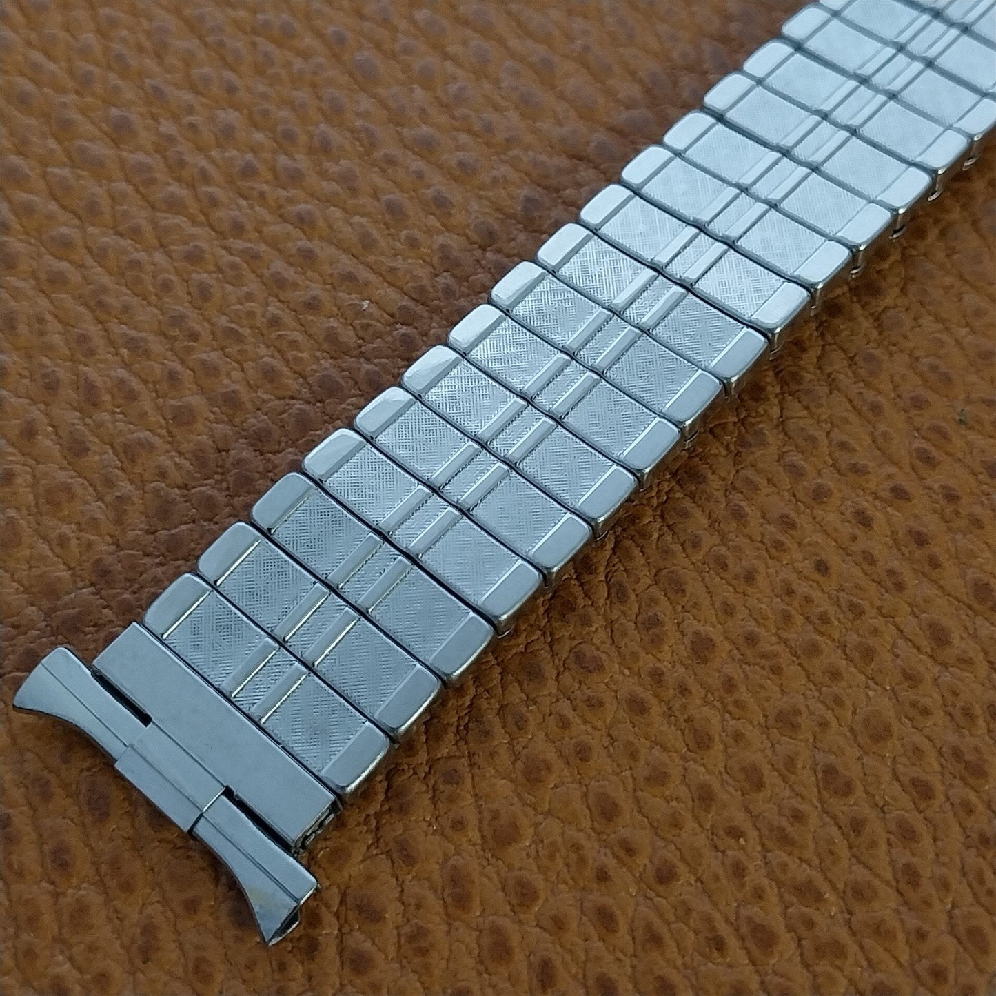 Baldwin Stainless Steel Expansion Old-Stock 1960s 16mm-20mm Vintage Watch Band