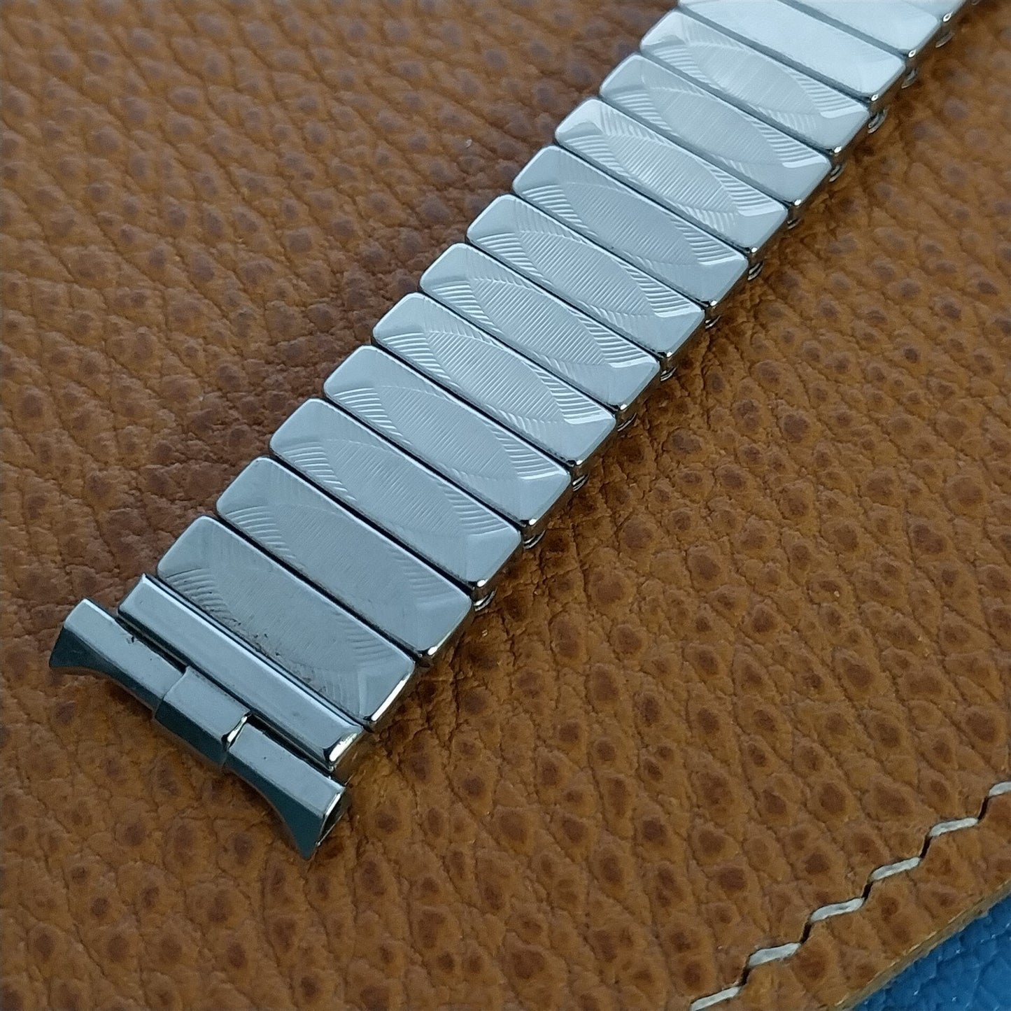 18mm 19mm 16mm JB Champion USA Stainless Steel Unused 1960s Vintage Watch Band