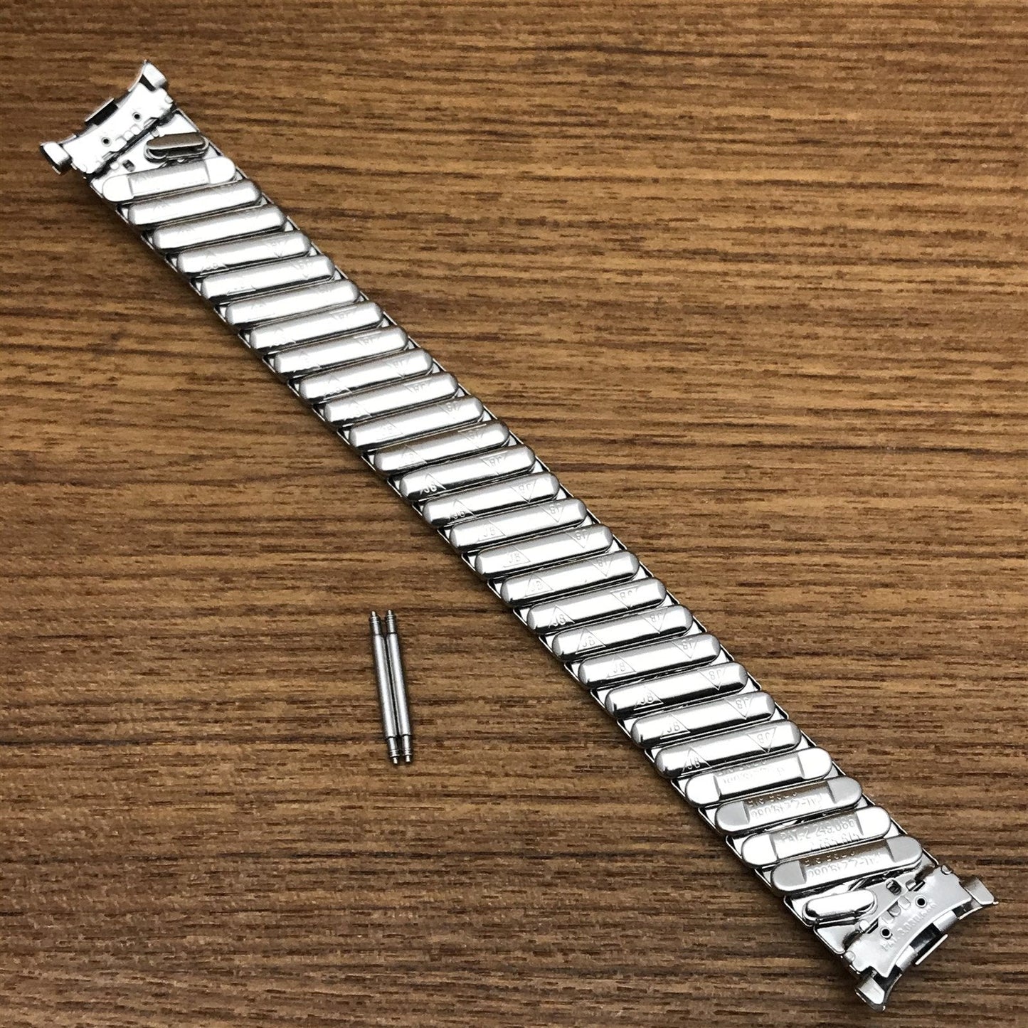 18mm 19mm JB Champion Stainless Steel Unused nos 1960s Vintage Watch Band