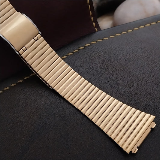 Vintage Seiko B1178 Yellow Gold-Tone Japan B Classic Unused Watch Band