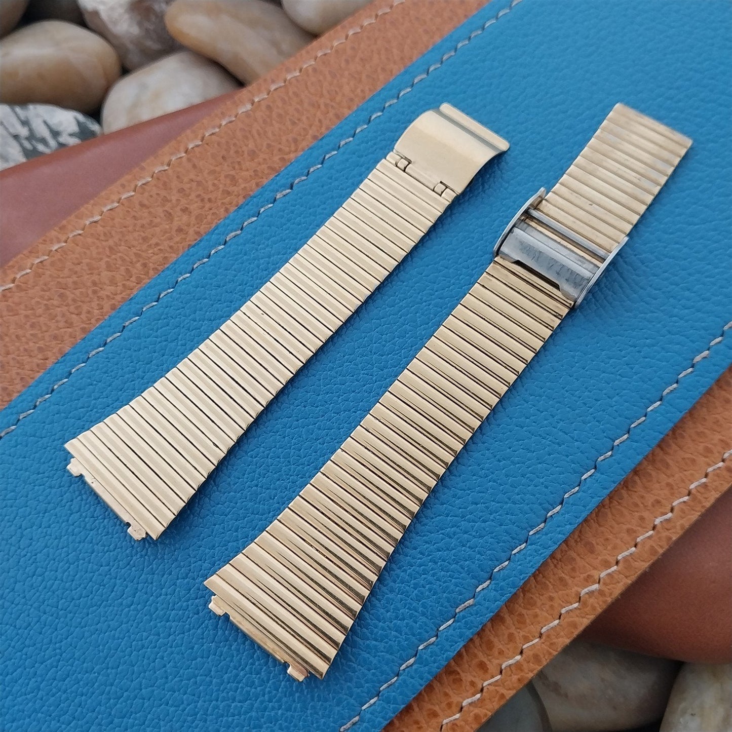 Vintage Seiko B1178 Yellow Gold-Tone Japan B Classic Unused Watch Band