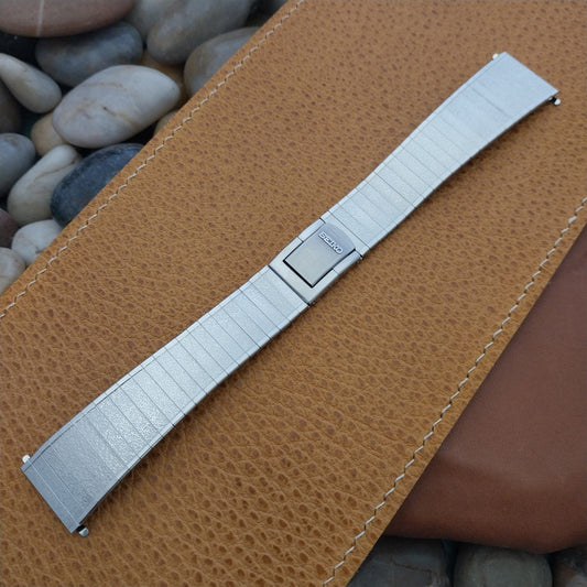 20mm Vintage Seiko STL Stelux Stainless Steel Unused Classic 1960s Watch Band