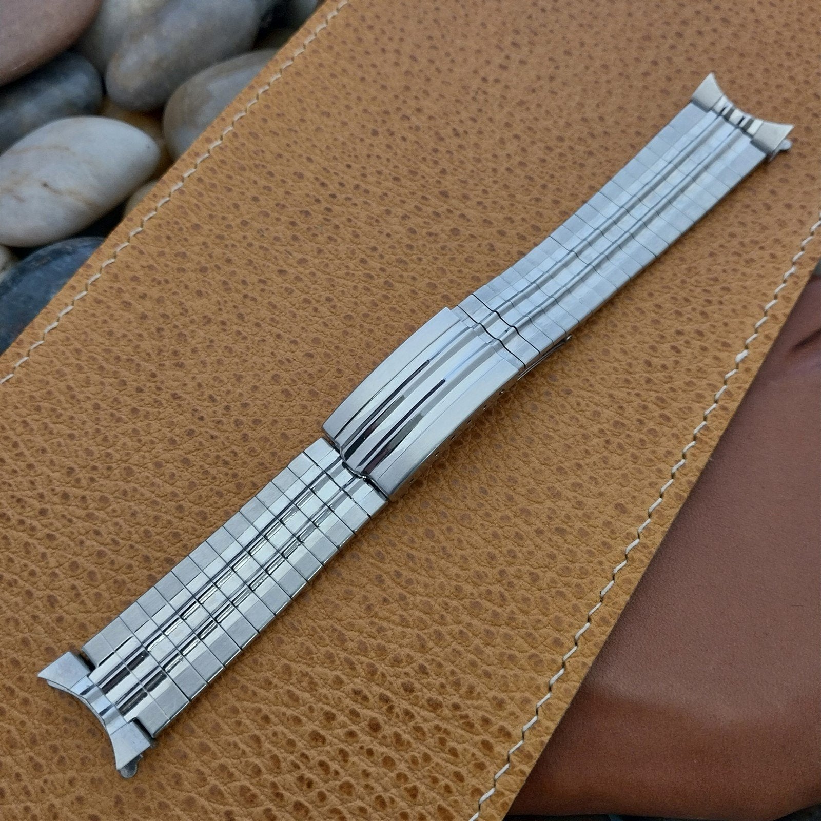 19mm Classic Seiko Japan Stainless Steel Unused 1960s-70s Vintage Watch Band