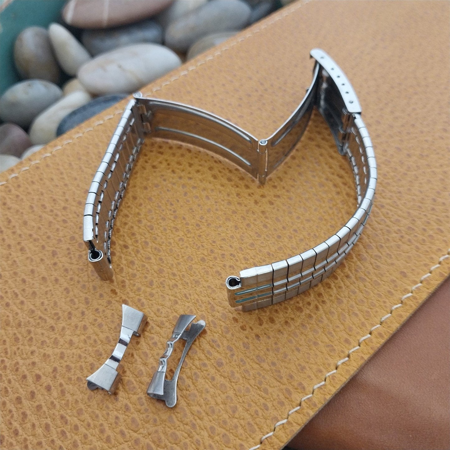 19mm Classic Seiko Japan Stainless Steel Unused 1960s-70s Vintage Watch Band