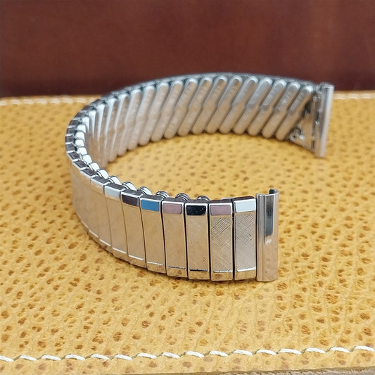 17.2mm Lenox USA Stainless Steel nos 1960s Vintage Watch Band