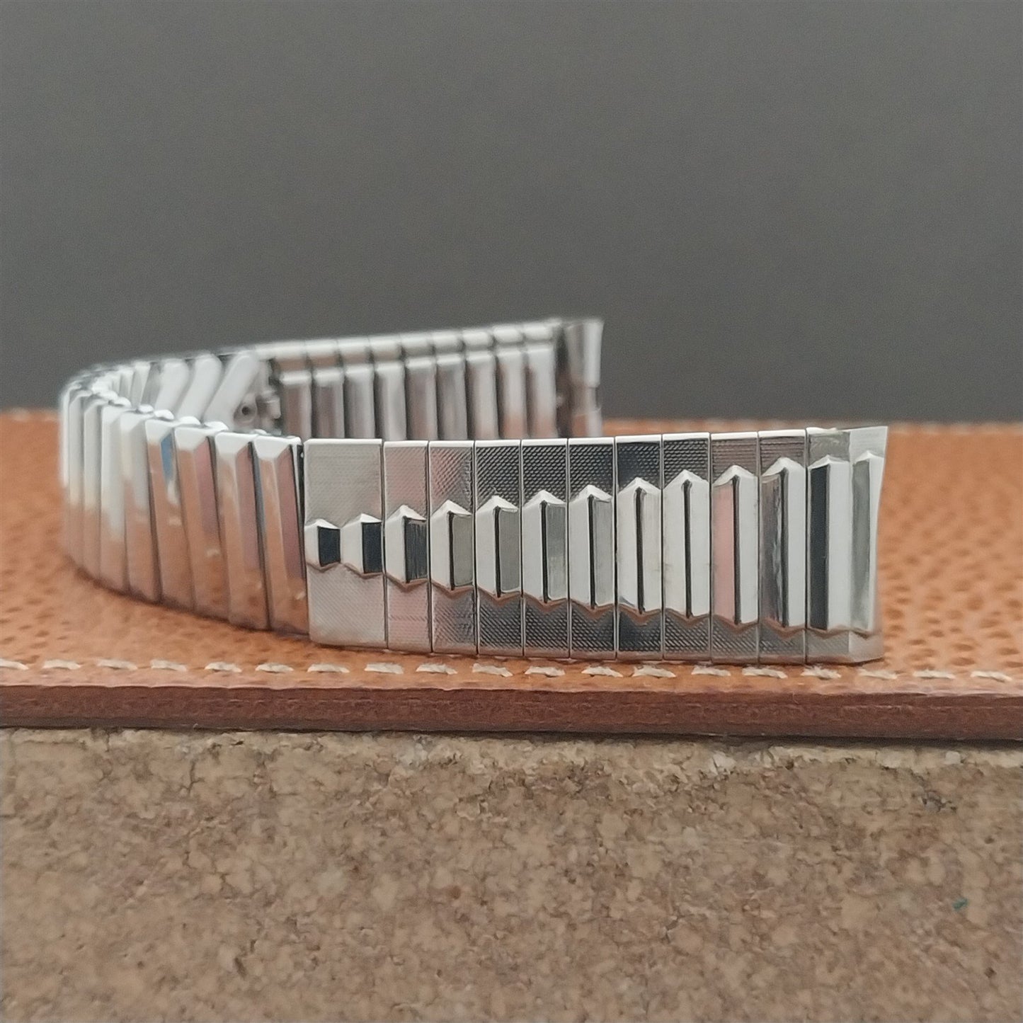 17.2mm Scott Stainless Steel Expansion nos Unused 1960s Vintage Watch Band