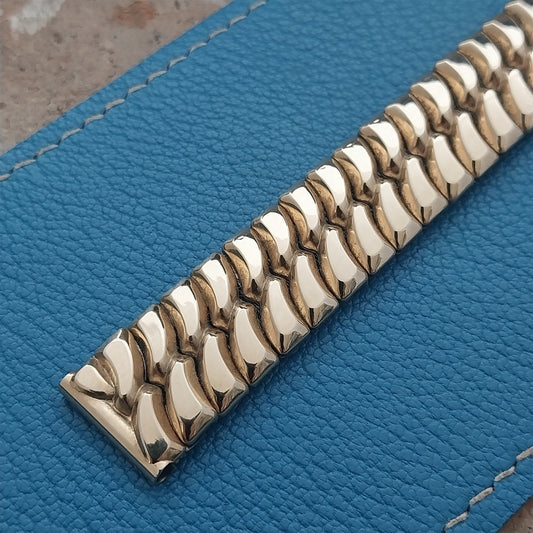1940s Harwood 5/8" Gold Filled Stretch Expansion nos Vintage Watch Band