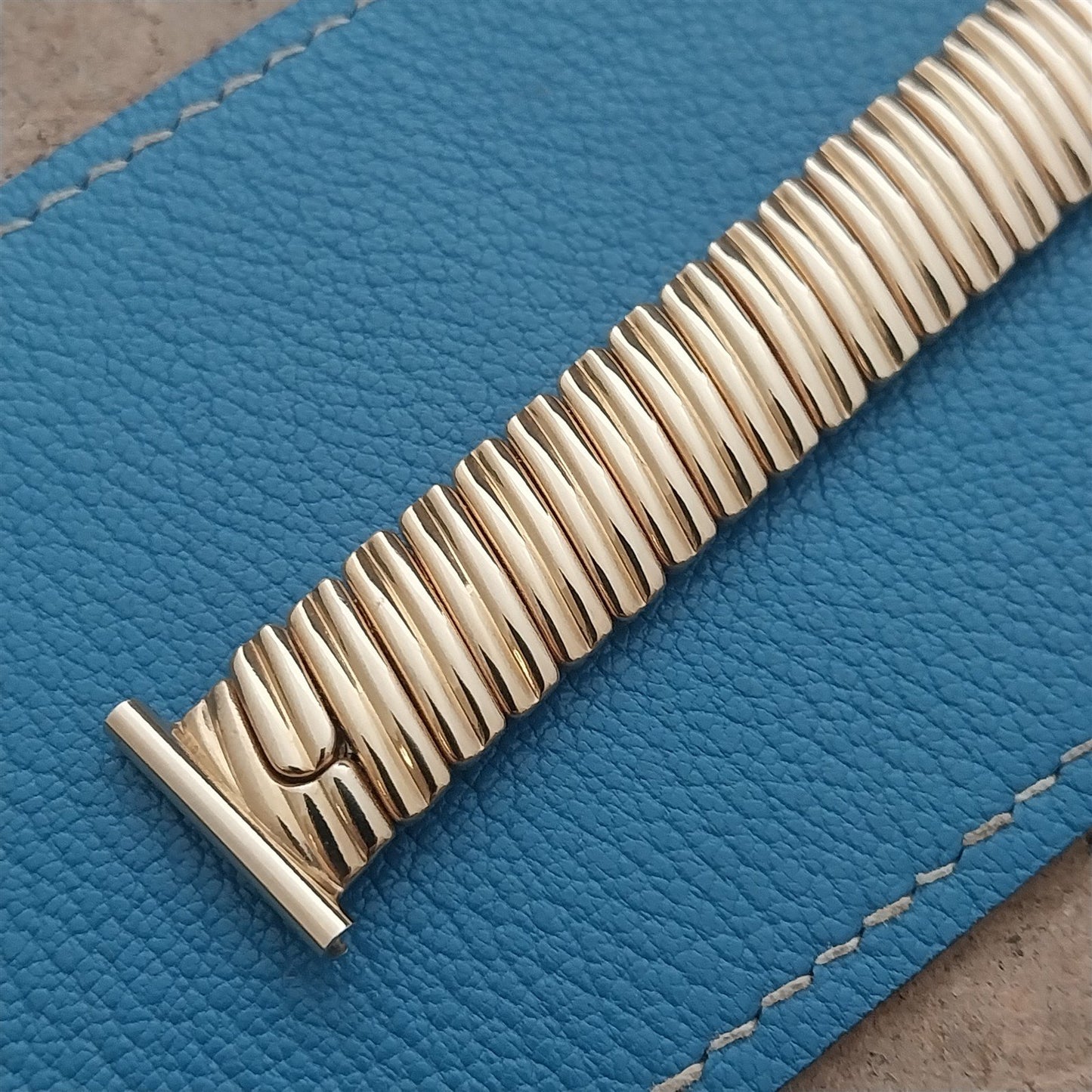 1950s Gold-Fill Short JB Champion Stretch 19mm 18mm 16mm Vintage Watch Band