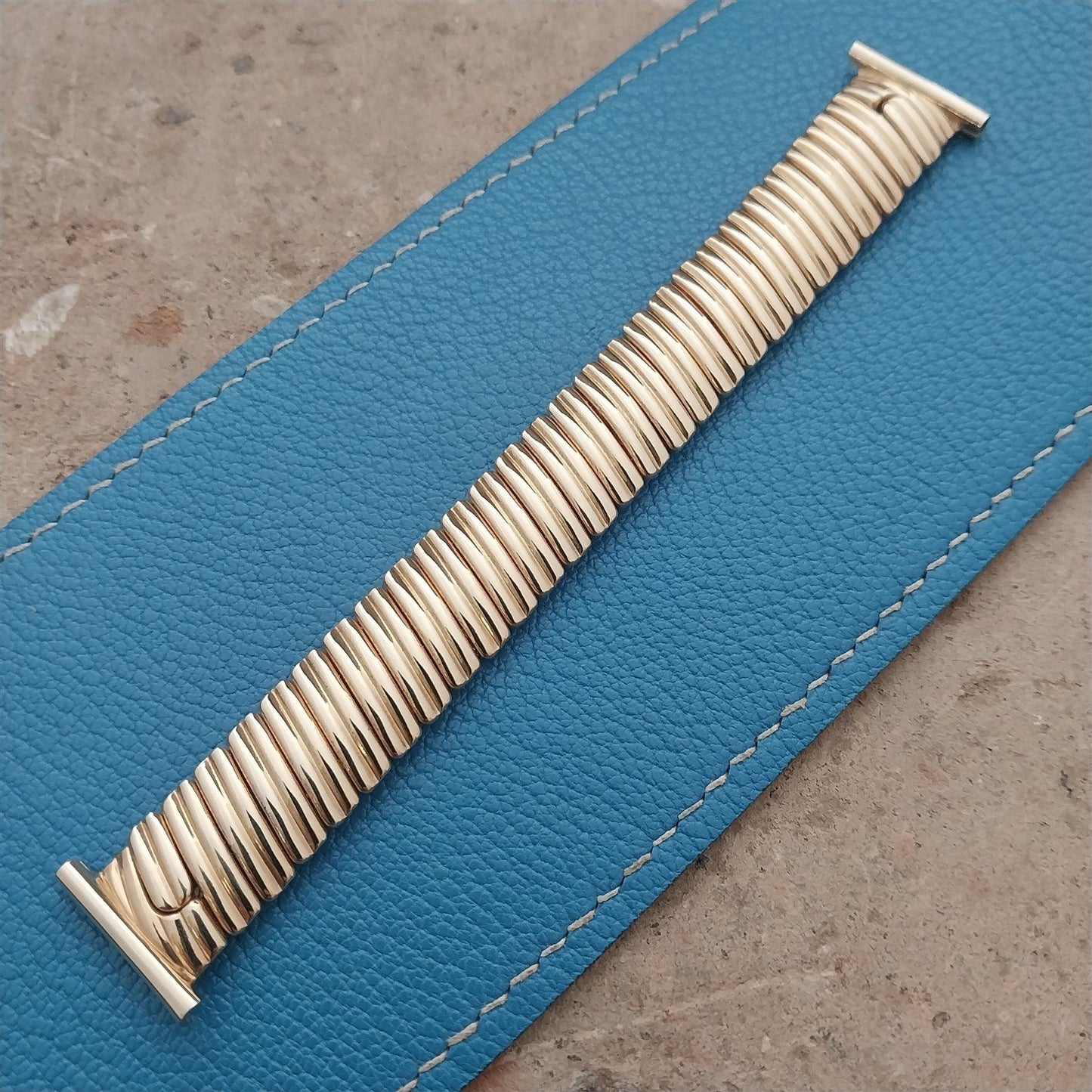 1950s Gold-Fill Short JB Champion Stretch 19mm 18mm 16mm Vintage Watch Band