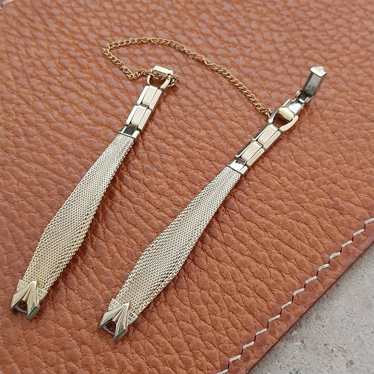 Speidel Braided Elegance Gold-Filled Mesh Unused 1960s Vintage Ladies Watch Band