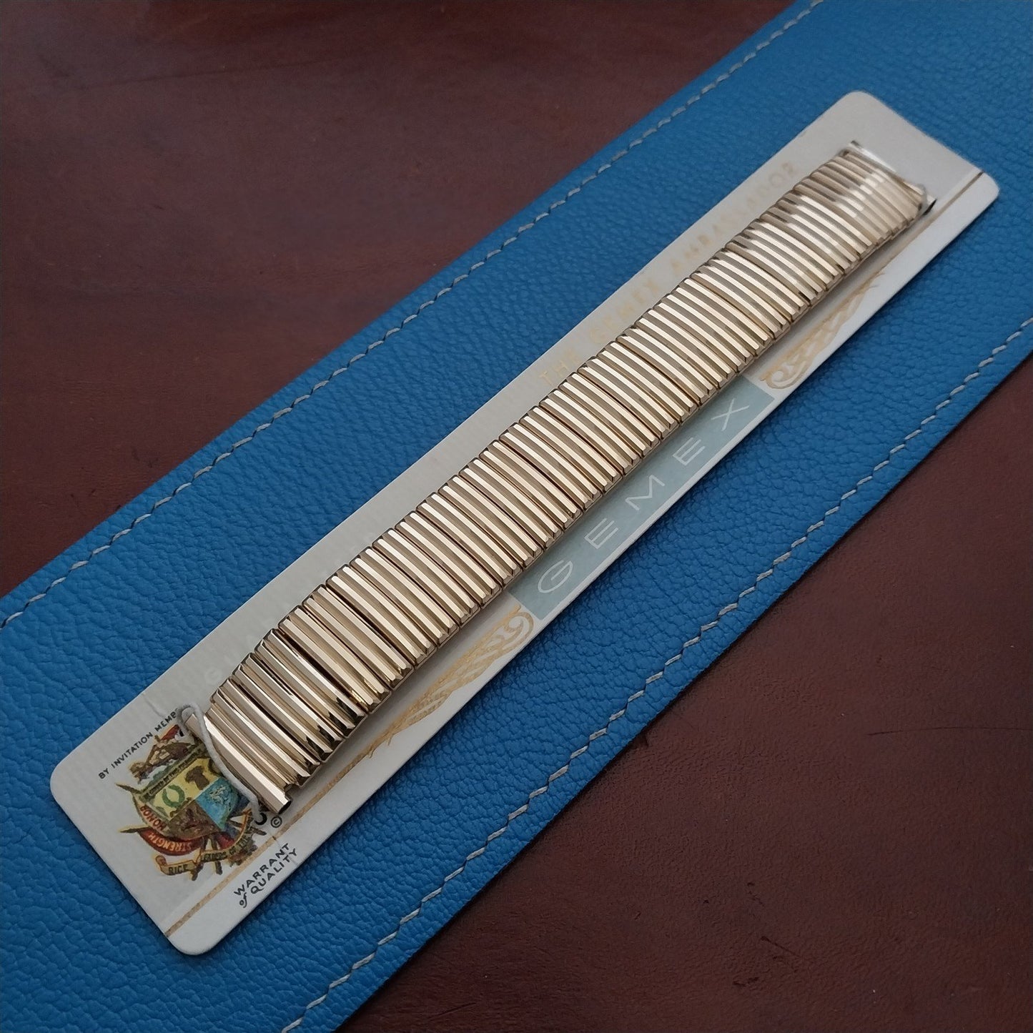 Vintage Wide Gold-Fill 1950s Gemex 17.2mm 17mm 16mm Unused Classic Watch Band