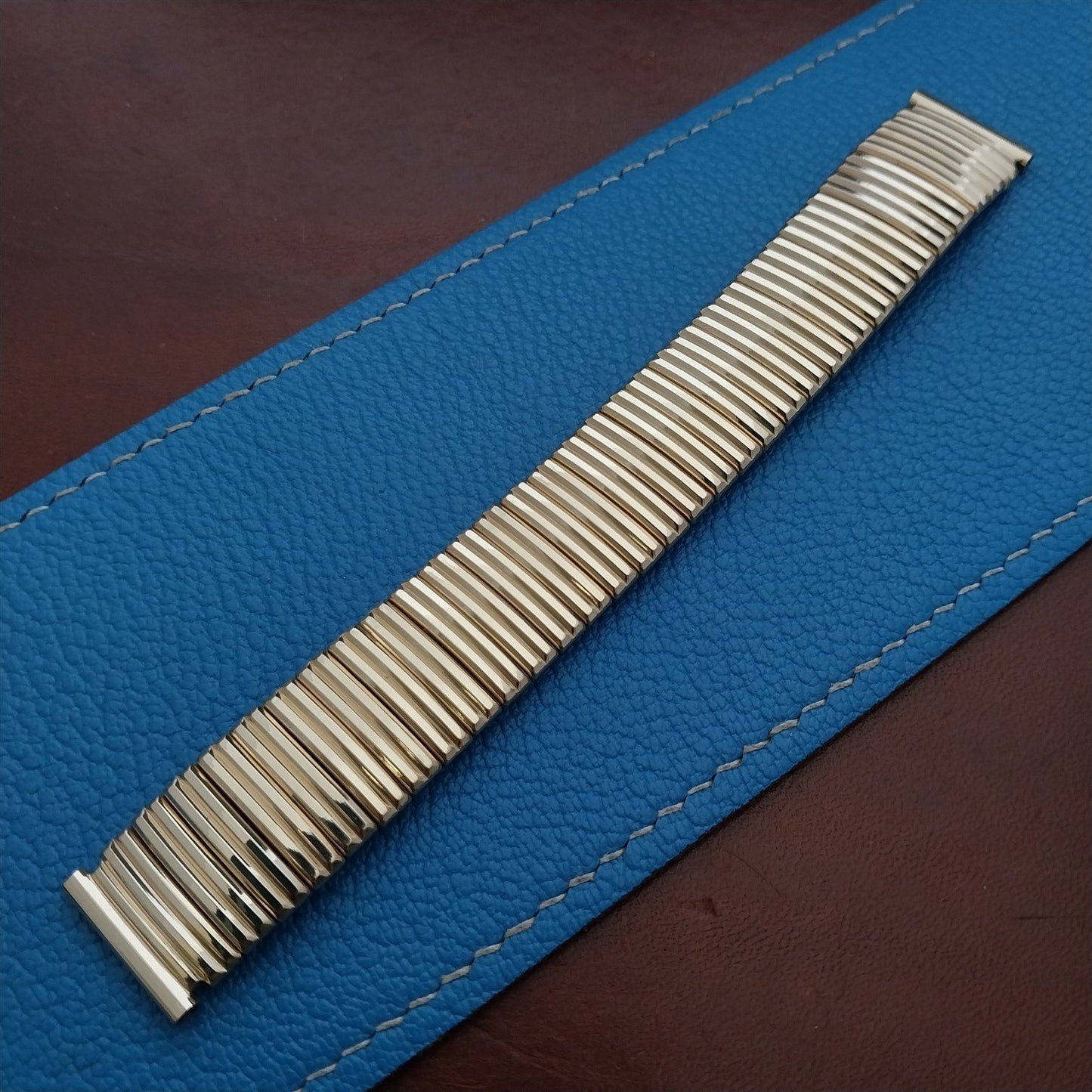 Vintage Wide Gold-Fill 1950s Gemex 17.2mm 17mm 16mm Unused Classic Watch Band
