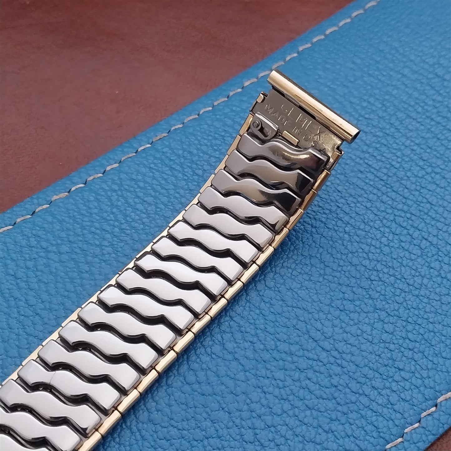 Vintage Wide Gold-Fill 1950s Gemex 17.2mm 17mm 16mm Unused Classic Watch Band