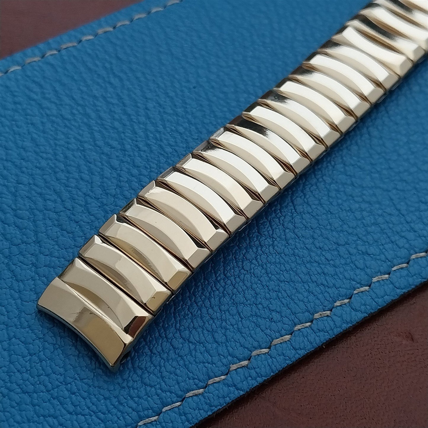 Vintage Gold-Filled 5/8" Gemex Cavalcade Classic Stretch Unused 1950s Watch Band