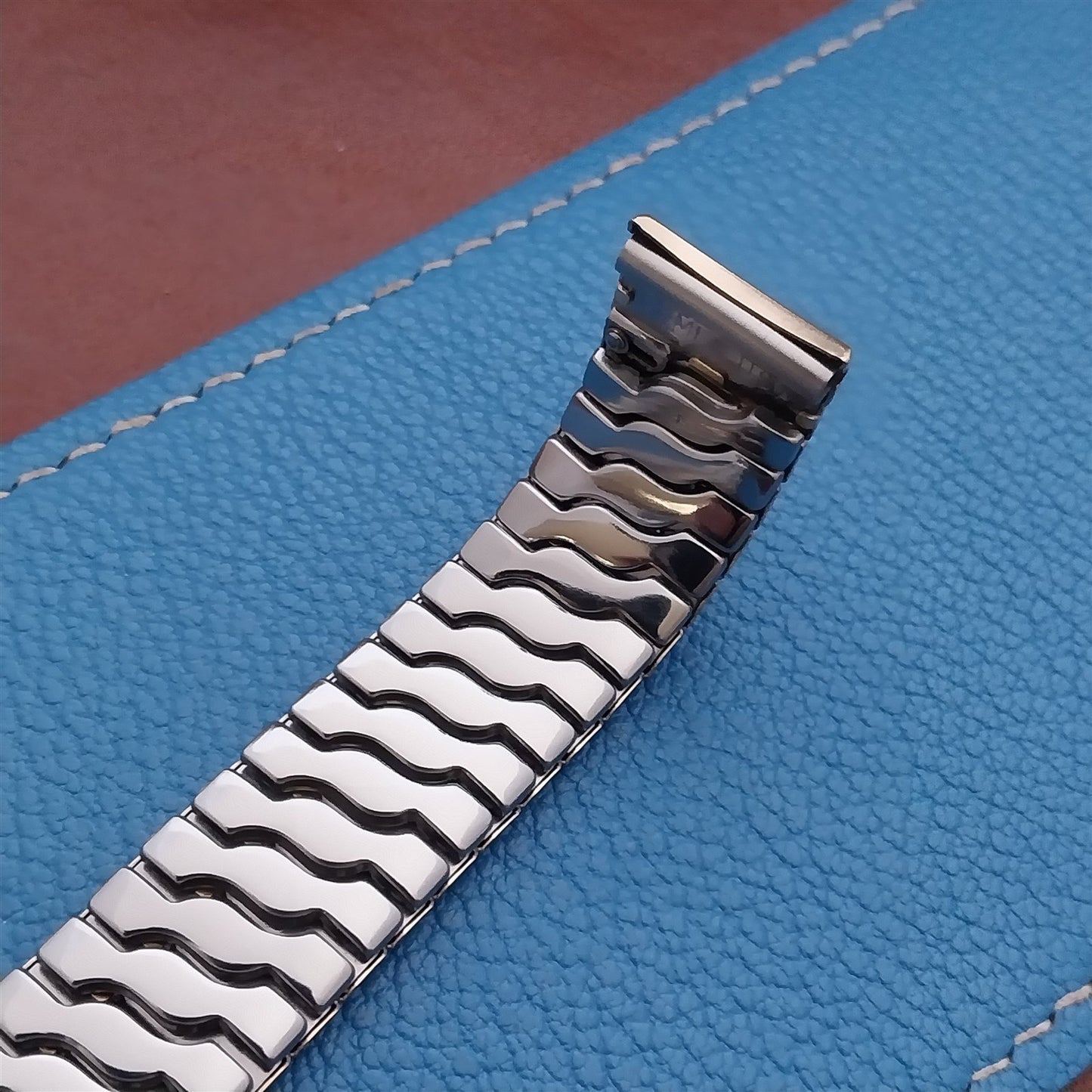 Vintage Gold-Filled 5/8" Gemex Cavalcade Classic Stretch Unused 1950s Watch Band