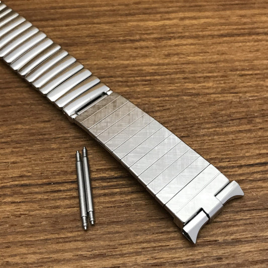 1960s 19mm 18mm 17mm Stainless Steel JB Champion Unused Vintage Watch Band