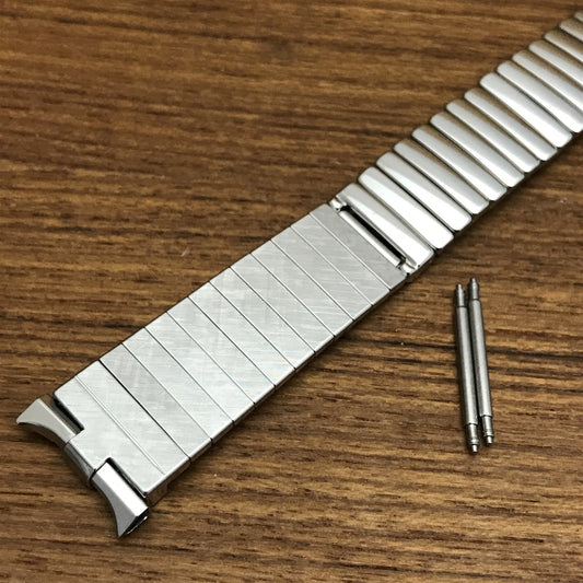 1960s 19mm 18mm 17mm Stainless Steel JB Champion Unused Vintage Watch Band