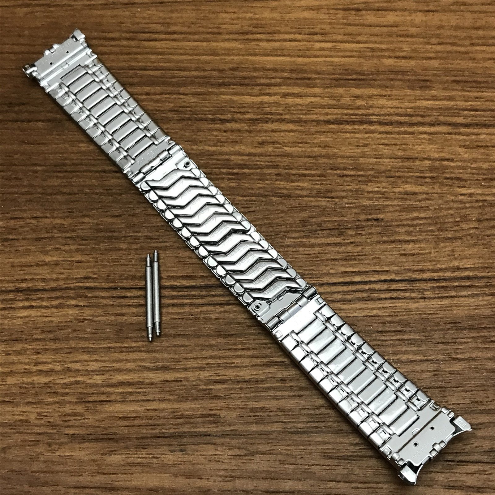 1960s 19mm 18mm 17mm Stainless Steel JB Champion Unused Vintage Watch Band