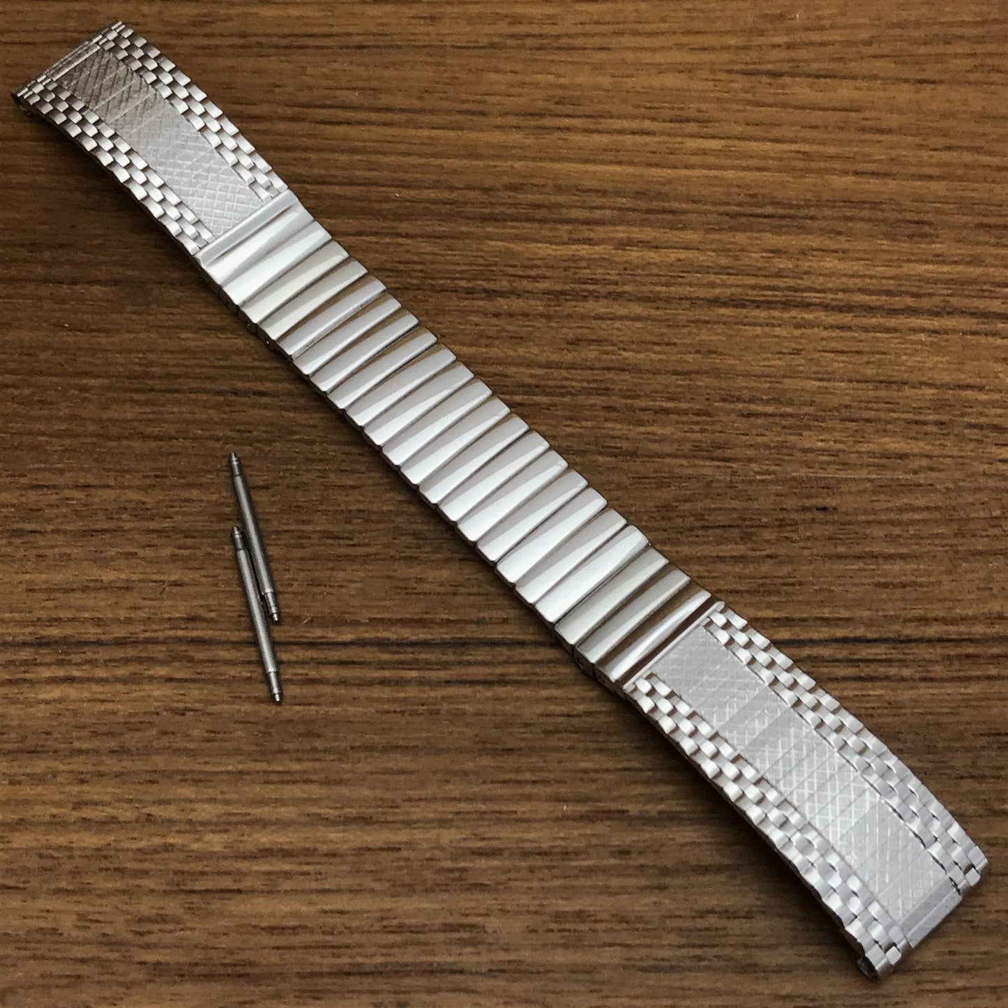 17.2mm JB Champion Stainless Steel Unused nos 1960s Vintage Watch Band