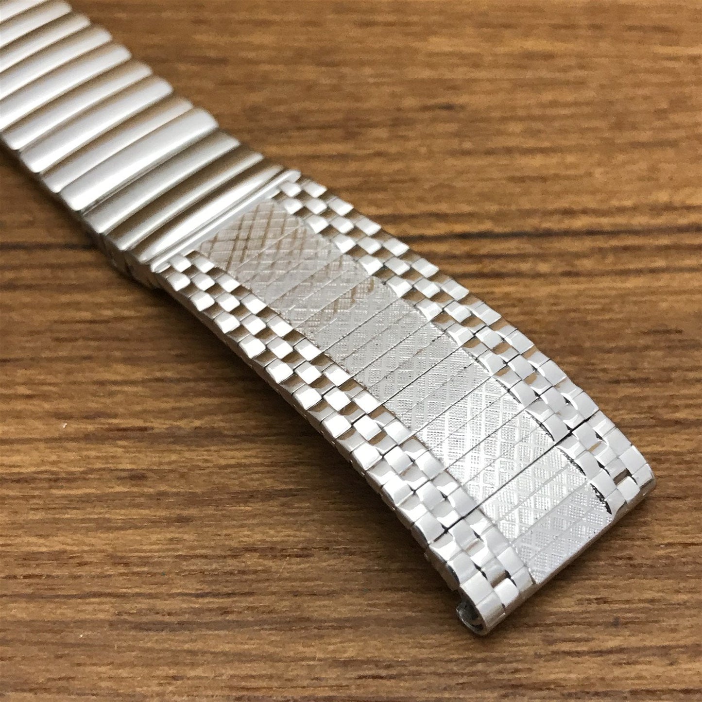 17.2mm JB Champion Stainless Steel Unused nos 1960s Vintage Watch Band