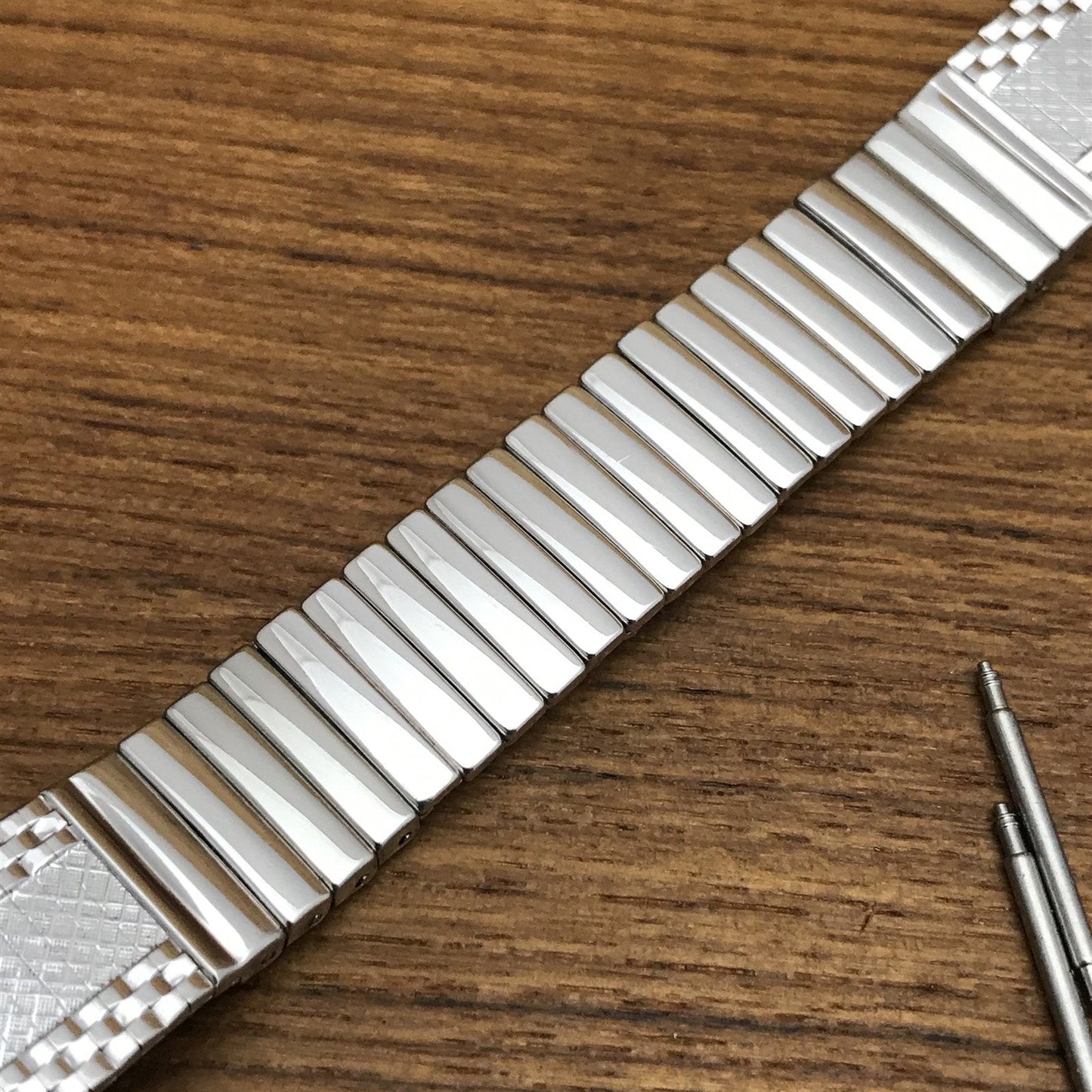 17.2mm JB Champion Stainless Steel Unused nos 1960s Vintage Watch Band