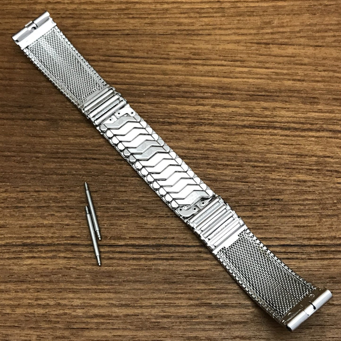 17.2mm JB Champion Stainless Steel Unused nos 1960s Vintage Watch Band