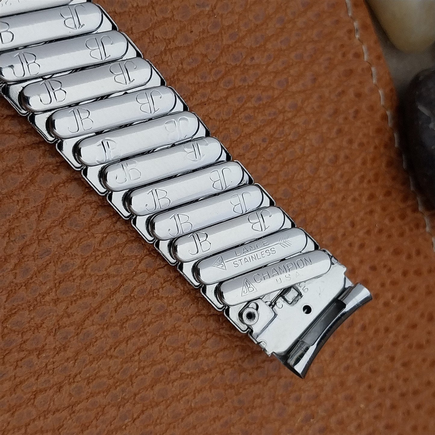 JB Champion 5/8" 1950s Stainless Steel Expansion Unused Vintage Watch Band