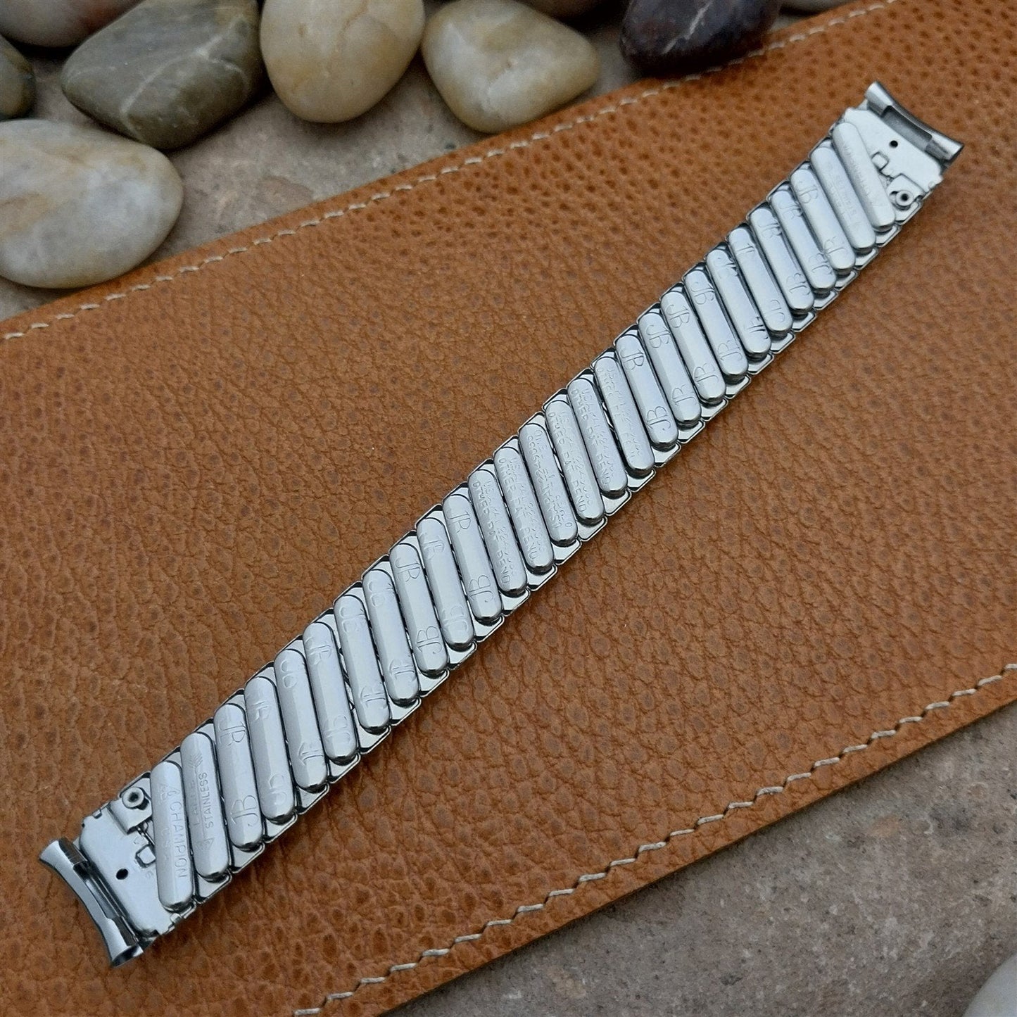 JB Champion 5/8" 1950s Stainless Steel Expansion Unused Vintage Watch Band