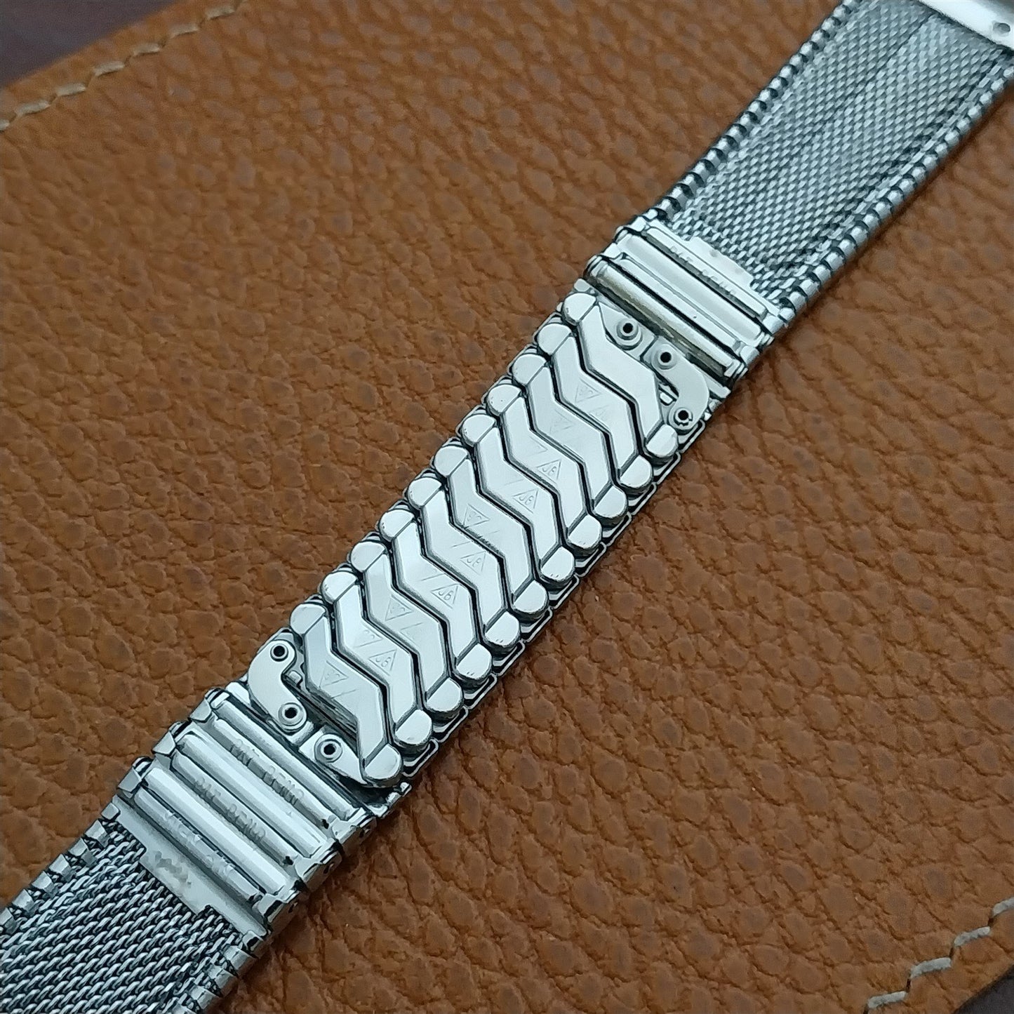 1960s Stainless Steel JB Champion 19mm 18mm 17mm Unused NOS Vintage Watch Band