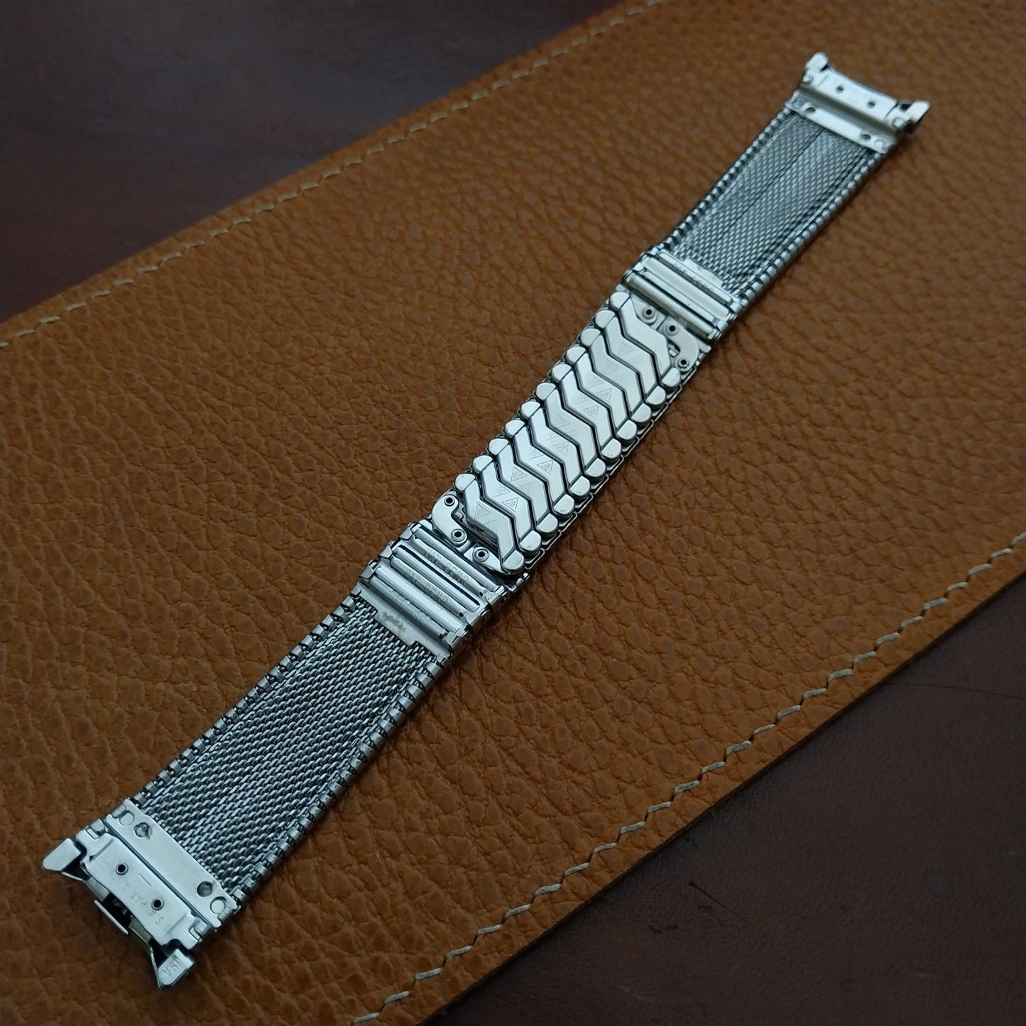 1960s Stainless Steel JB Champion 19mm 18mm 17mm Unused NOS Vintage Watch Band