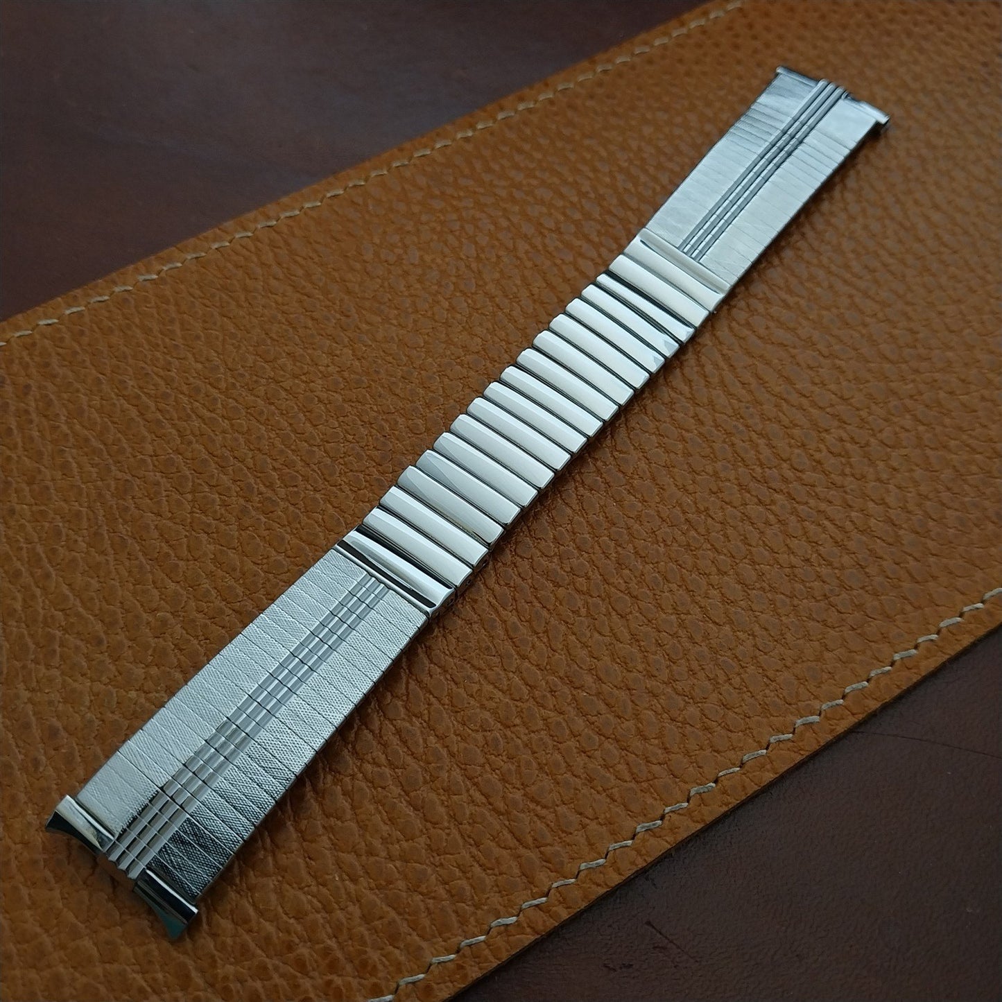 1960s Stainless Steel JB Champion 19mm 18mm 17mm Unused NOS Vintage Watch Band