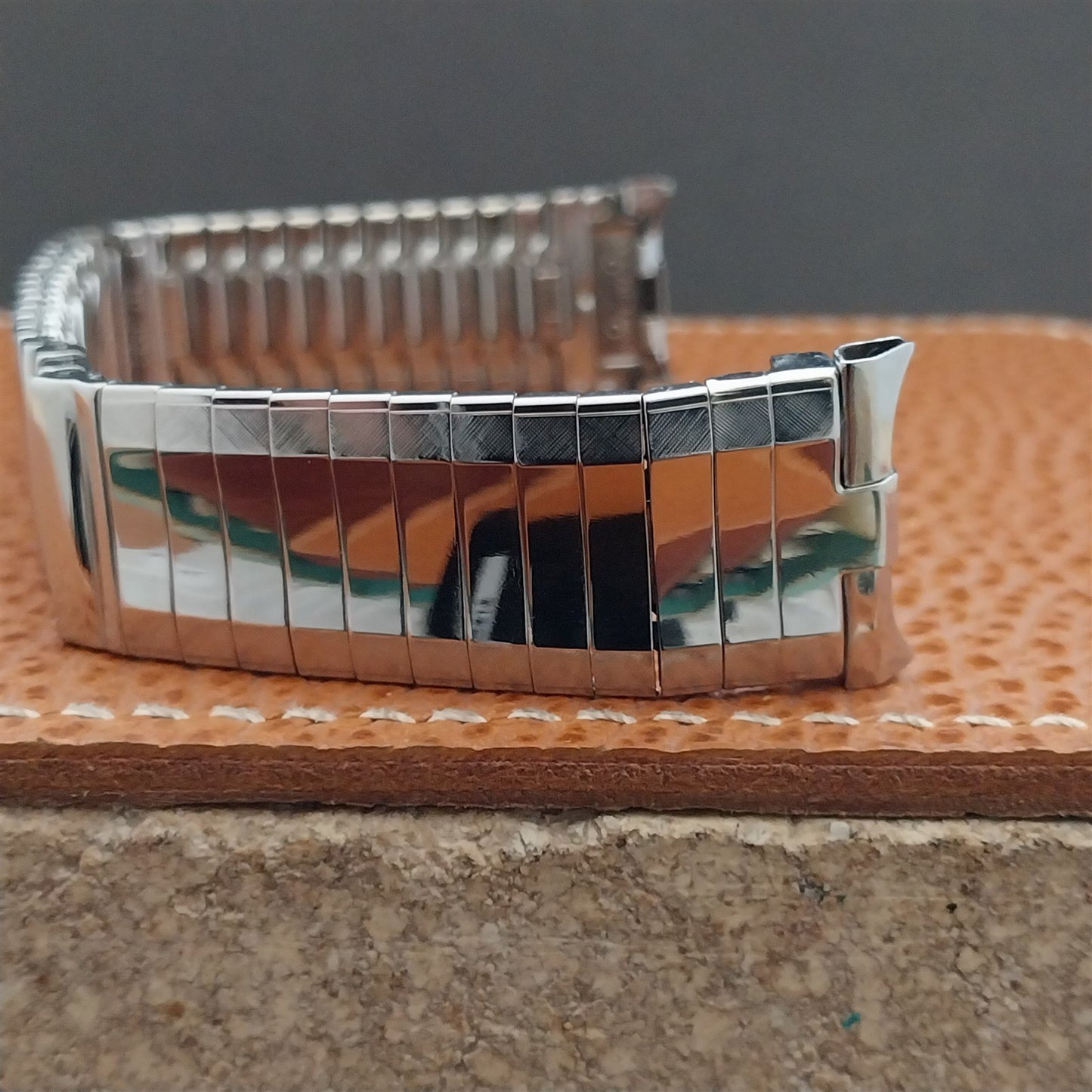 Vintage 1960s Stainless Steel JB Champion 19mm 18mm 17mm Unused NOS Watch Band