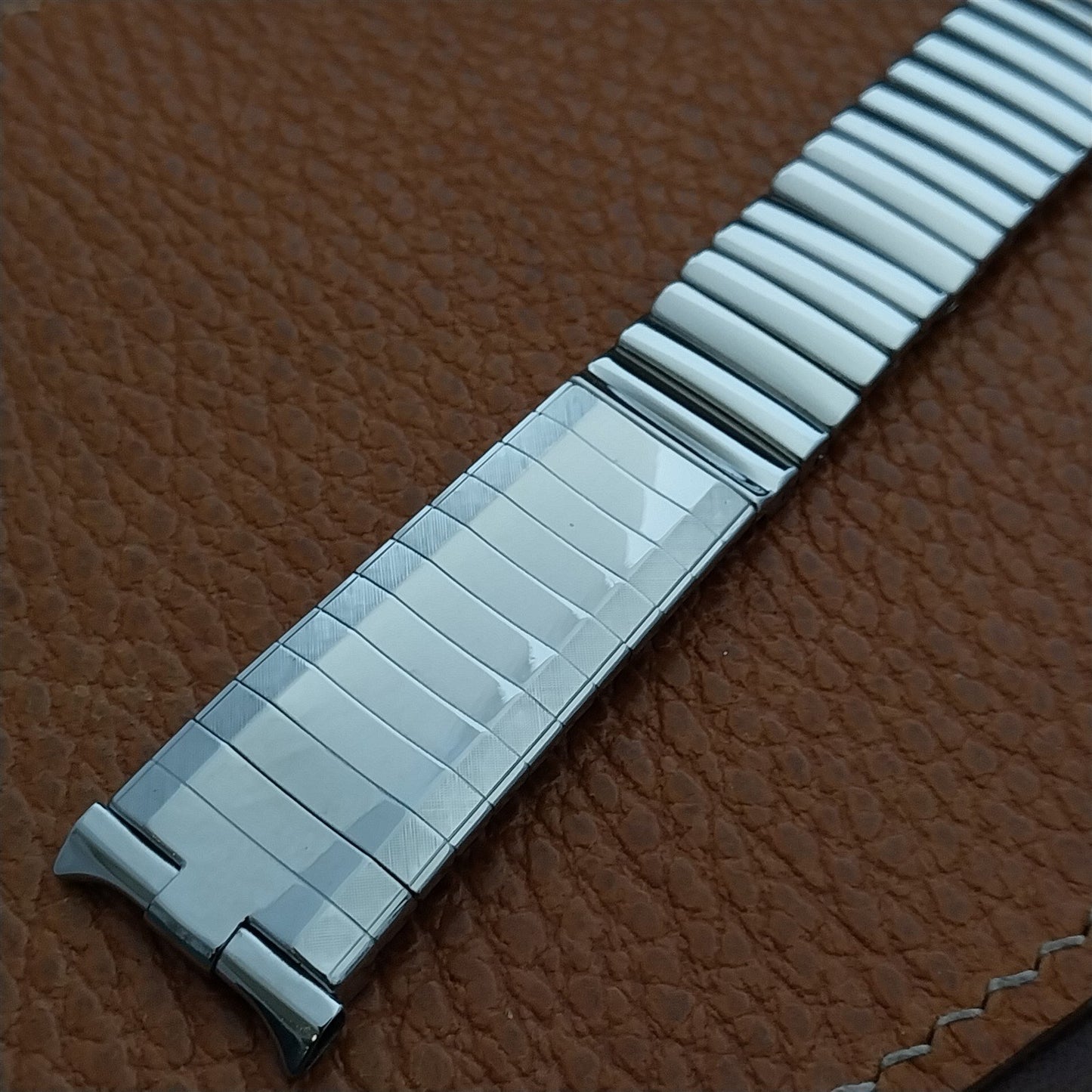 Vintage 1960s Stainless Steel JB Champion 19mm 18mm 17mm Unused NOS Watch Band