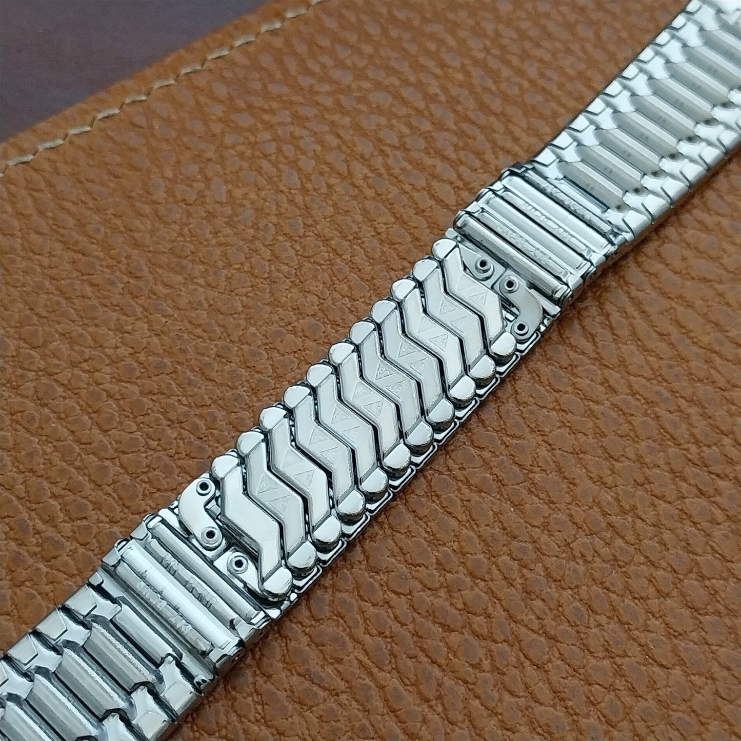 Vintage 1960s Stainless Steel JB Champion 19mm 18mm 17mm Unused NOS Watch Band