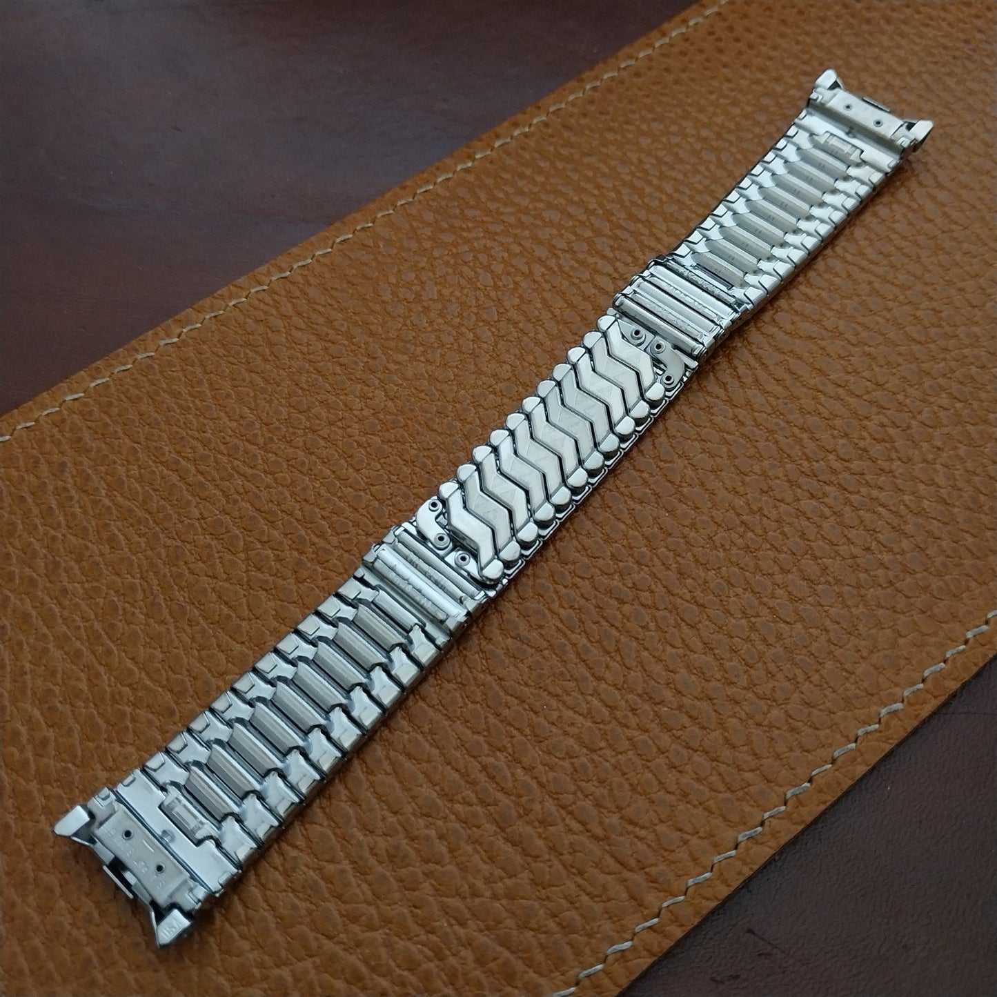 Vintage 1960s Stainless Steel JB Champion 19mm 18mm 17mm Unused NOS Watch Band