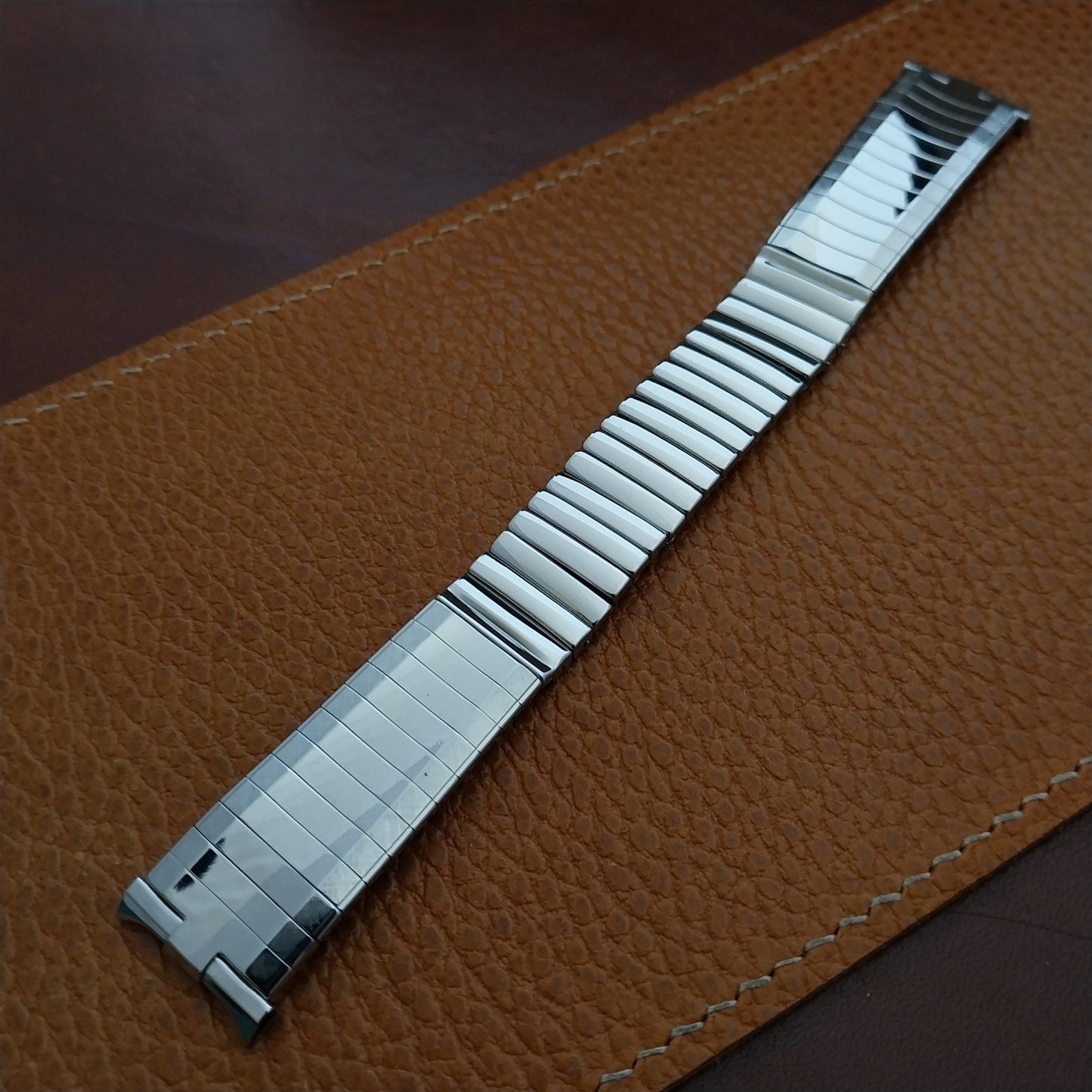 Vintage 1960s Stainless Steel JB Champion 19mm 18mm 17mm Unused NOS Watch Band