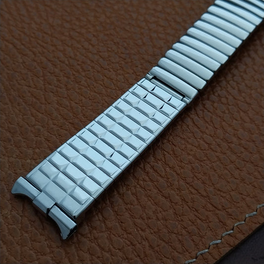 1960s Stainless Steel JB Champion 19mm 18mm 17mm Unused NOS Vintage Watch Band